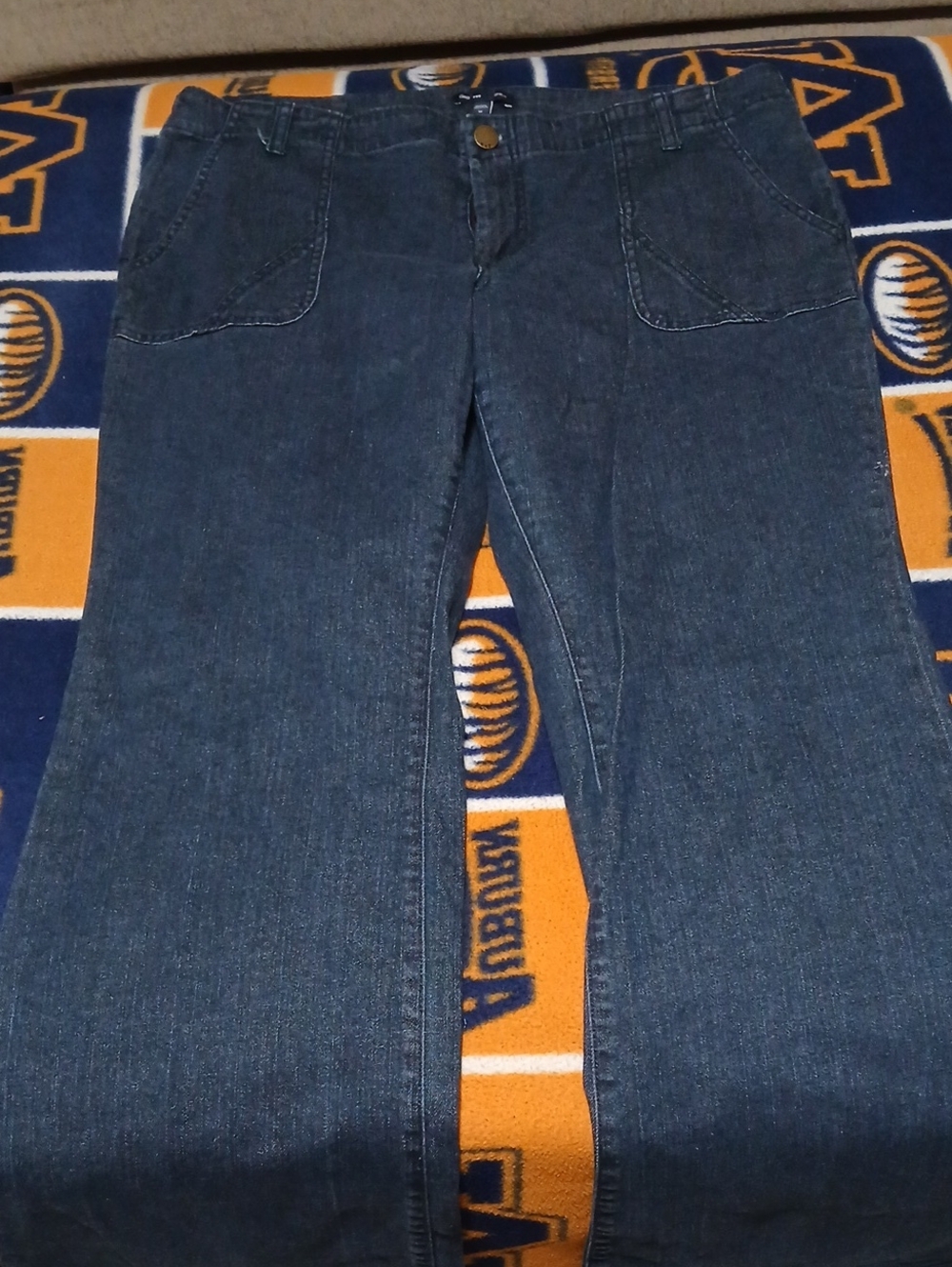 GAP Women's Dark Blue Flare Jeans